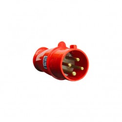 PLUG NEWKON 3P+T 32A 380V VM 4276 6H PC 1