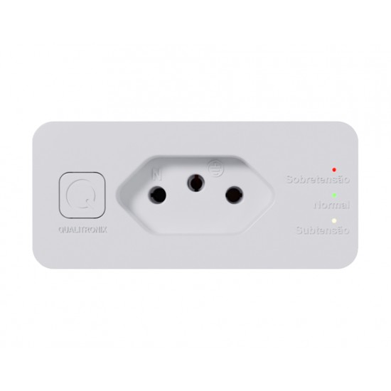 PLUG PROTETOR QUALITRONIX BCO QPPM04B FREEZER/GELA PC 1