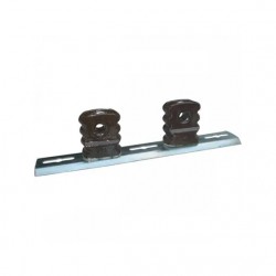 BRAQUETE DUMON 2 POLOS C/PARAFUSO PORCELANA PC 1