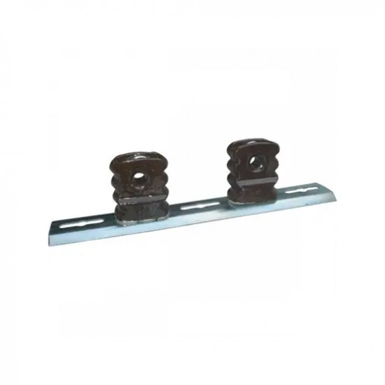 BRAQUETE DUMON 2 POLOS C/PARAFUSO PORCELANA PC 1