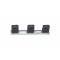 BRAQUETE DUMON 3 POLOS C/PARAFUSO BAQUELITE PC 1