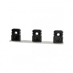 BRAQUETE DUMON 3 POLOS C/PARAFUSO PORCELANA PC 1