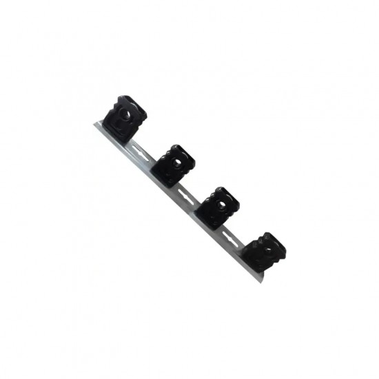BRAQUETE DUMON 4 POLOS C/PARAFUSO BAQUELITE PC 1