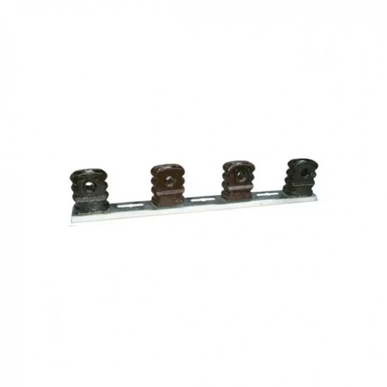 BRAQUETE DUMON 4 POLOS C/PARAFUSO PORCELANA PC 1