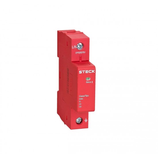 PROTETOR SURTO STECK DPS15275V 15KA 275V VM PC 1