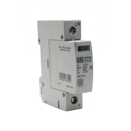 PROTETOR SURTO WEG DPS SPW02 40KA 275V PC 1