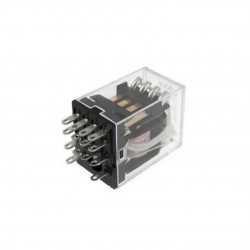 RELE JNG HH54P  24VCA (14 PINOS) QUAD PC 1