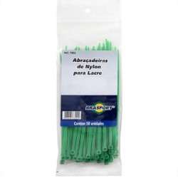 ABRACADEIRA NYLON BRASFORT 2,5 X 100 MM VD C/ 50 PCTE 1