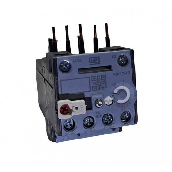 RELE SOBRECARGA WEG RW 17D  1,8 -  2,8A PC 1