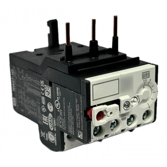 RELE SOBRECARGA WEG RW 27D  5,6 -  8,0A PC 1
