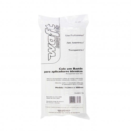 SILICONE EM BARRA  1/2 X12 1KG WAFT 6201 KG 1