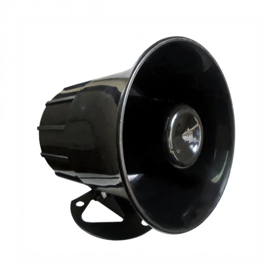 SIRENE P/ALARME DNI 120DB PIEZOEL CORNETA 12V 3300 PC 1