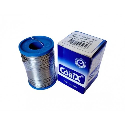 SOLDA ROLO COBIX C/250G AZUL 1,0MM PC 1