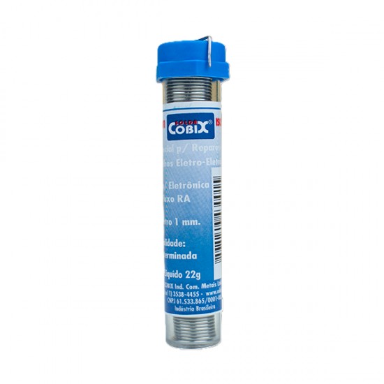 SOLDA TUBO COBIX AZUL C/4MTS PC 1