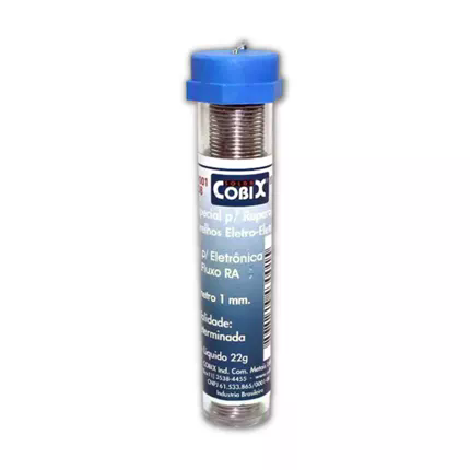 SOLDA TUBO COBIX AZUL C/4MTS PC 1