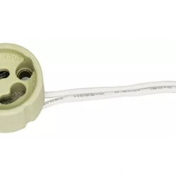 SOQUETE LAMPADA DICROICA PORC GU10 INTERNEED C/10 CF 1