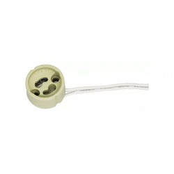 SOQUETE LAMPADA DICROICA PORC GU10 INTERNEED C/10 CF 1