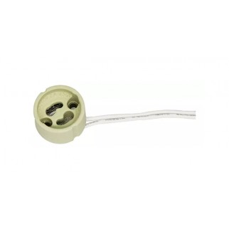 SOQUETE LAMPADA DICROICA PORC GU10 INTERNEED C/10 CF 1