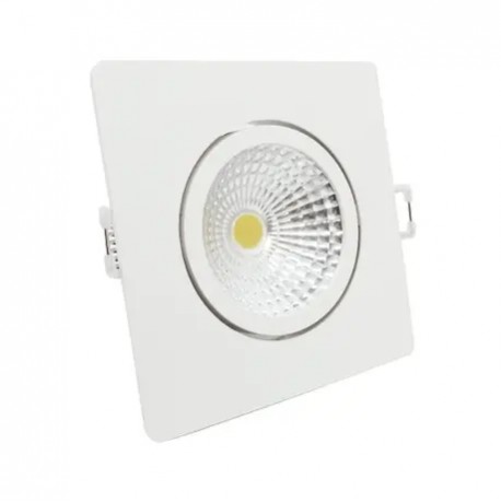SPOT EMB.SUPER LED FOXLUX QUAD 5W 3000K 08,9CM PC 1