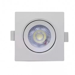 SPOT EMB.SUPER LED FOXLUX QUAD 5W 6500K 08,9CM PC 1