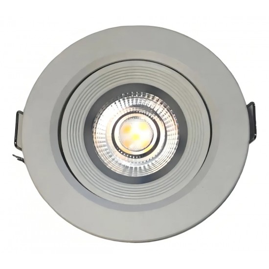 SPOT EMB.SUPER LED FOXLUX RED  5W 3000K 08,9CM PC 1