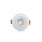 SPOT EMB.SUPER LED OUROLUX RED BC 3W 3000K 7,4CM PC 1