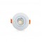 SPOT EMB.SUPER LED OUROLUX RED BC 3W 6400K 7,4CM PC 1