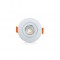SPOT EMB.SUPER LED OUROLUX RED BC 5W 6400K 8,9CM PC 1