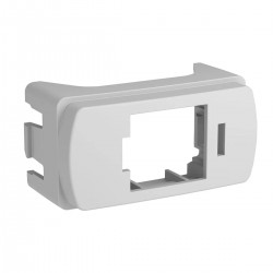 TAMPA P/CONECTOR RJ45 KEYSTONE C/2 S3B74220 PC 1