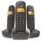 TELEFONE INTELBRAS S/FIO ID TS2513 PT+2RAMAIS PC 1
