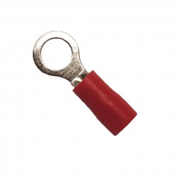 TERMINAL ANEL TPT 10MM 08 C/20 VERMELHO  PCTE 1