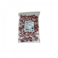 TERMINAL ILHOS SIMPLES WEIDMULLER 10,00MM VERMELHO CNT 1