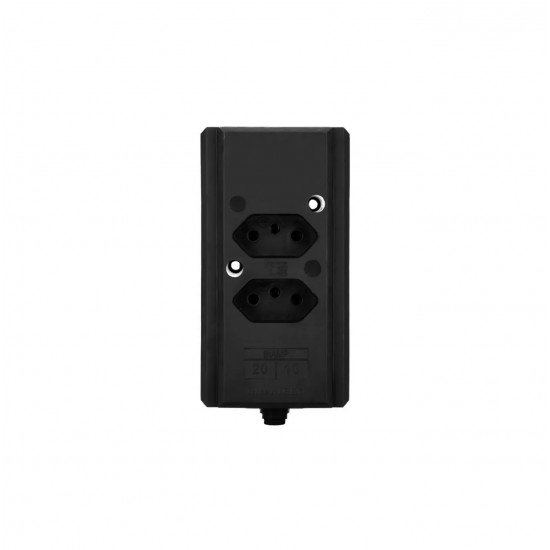 TOM.BARRA INTERNEED BIAMP DUPLA 2P+T PR 10/20A PC 1