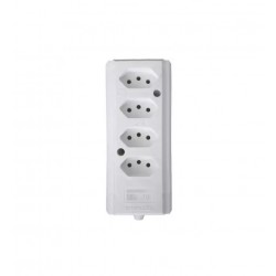 TOM.BARRA INTERNEED BIAMP QUADRUPLA 2P+T BR 10/20A PC 1