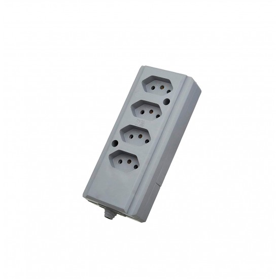TOM.BARRA INTERNEED BIAMP QUADRUPLA 2P+T CZ 10/20A PC 1