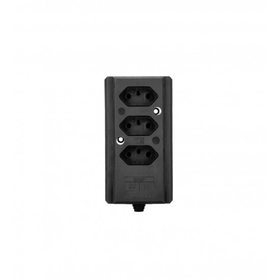 TOM.BARRA INTERNEED BIAMP TRIPLA 2P+T PR 10/20A PC 1