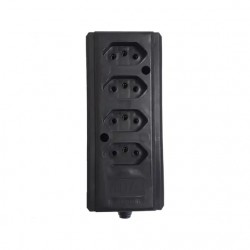 TOM.BARRA INTERNEED QUADRUPLA 2P+T 10A PR  PC 1