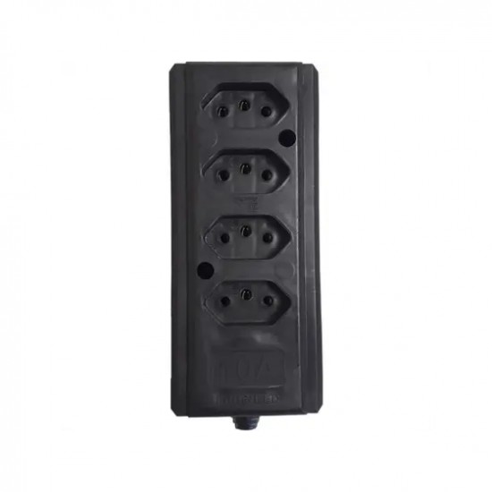 TOM.BARRA INTERNEED QUADRUPLA 2P+T 10A PR  PC 1