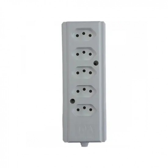 TOM.BARRA INTERNEED QUINTUPLA 2P+T 10A BR PC 1