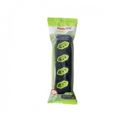 TOMADA BARRA FIOLUX.QUAD 2P+T 20A PR EMBALADA PC 1