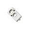 TOMADA BARRA NATICON DUPLA 2P+T 10A BR PC 1