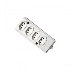 TOMADA BARRA NATICON QUADRUPLA 2P+T 10A BR PC 1