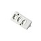 TOMADA BARRA NATICON TRIPLA 2P+T 10A BR PC 1