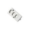 TOMADA BARRA NATICON TRIPLA 2P+T 20A BR PC 1