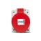 TOMADA EMB NEWKON 3P+N+T 6H 16A 380/440V VM N5046  PC 1