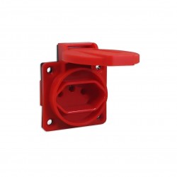 TOMADA EMB ROHDINA 2P+T 20A 220V VM IP44 R3042 PC 1