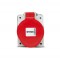 TOMADA EMBUTIR STECK 3P+T 6H 32A 380V VM N-4246 PC 1