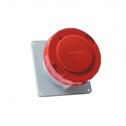 TOMADA EMBUTIR STECK 3P+T 6H 63A 380V VM N-4546 PC 1