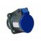 TOMADA EMBUTIR STECK 3P+T 9H 16A 200V AZ N-4049 PC 1