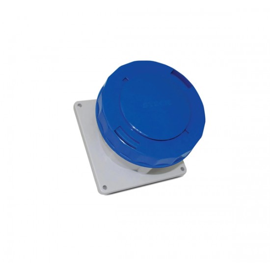 TOMADA EMBUTIR STECK 3P+T 9H 63A 200V AZ N-4549 PC 1